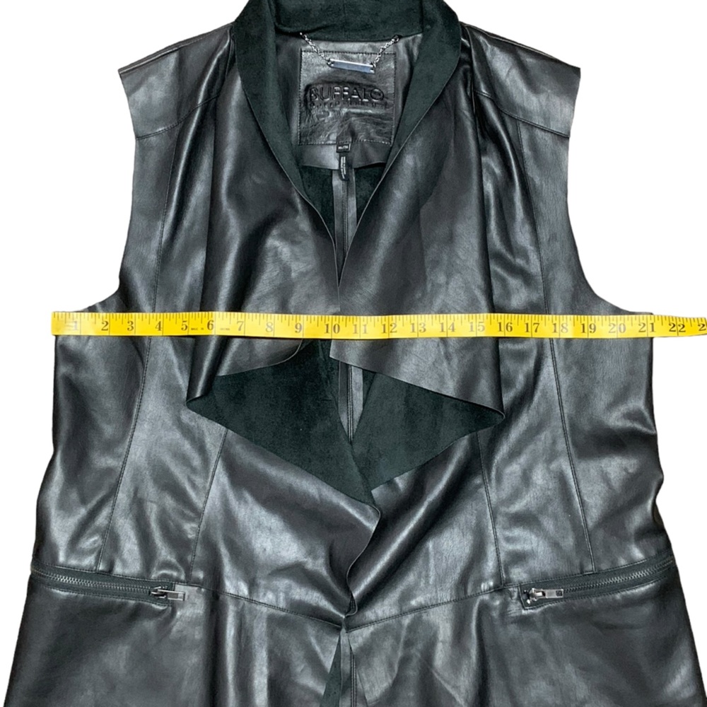 Buffalo by David Bitton. Faux Leather Vest - Picture 6 of 7